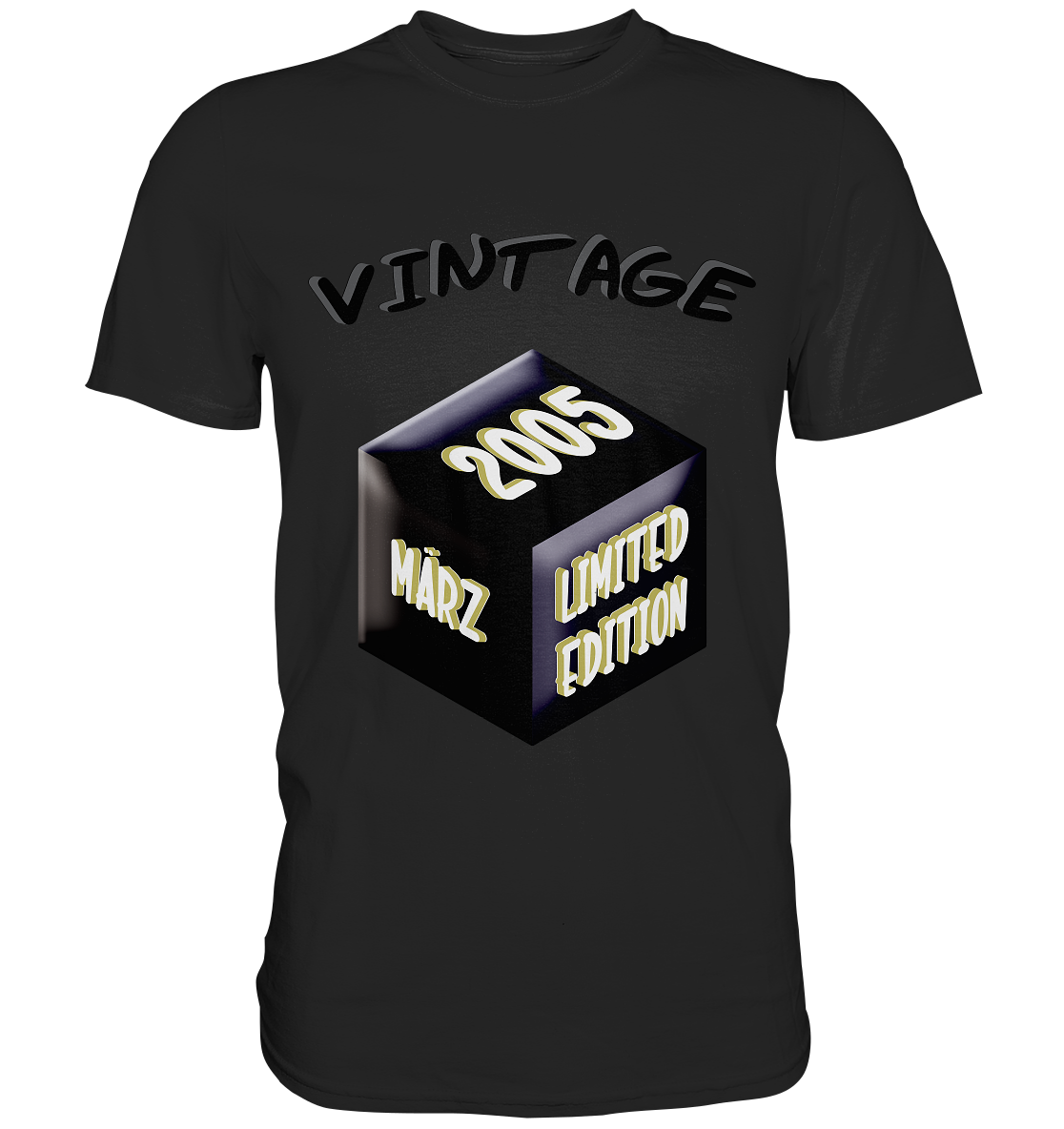 Vintage 2005 MÄRZ Limited Edition, Geschenk zum 18  - Premium Shirt