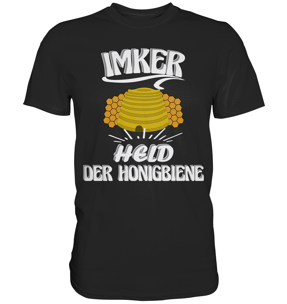 Imker, Bienen, Honig - Eine Magie, Imkerei, Wunder der Natur - Premium Shirt