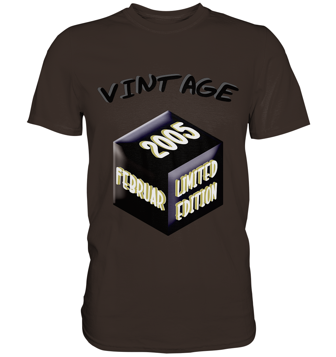 Vintage 2005 FEB Limited Edition, Geschenk zum 18 - Premium Shirt