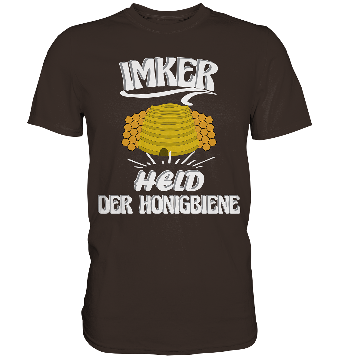 Imker, Bienen, Honig - Eine Magie, Imkerei, Wunder der Natur - Premium Shirt