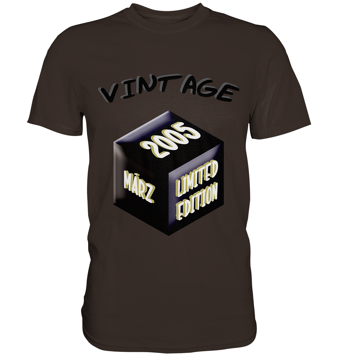 Vintage 2005 MÄRZ Limited Edition, Geschenk zum 18  - Premium Shirt