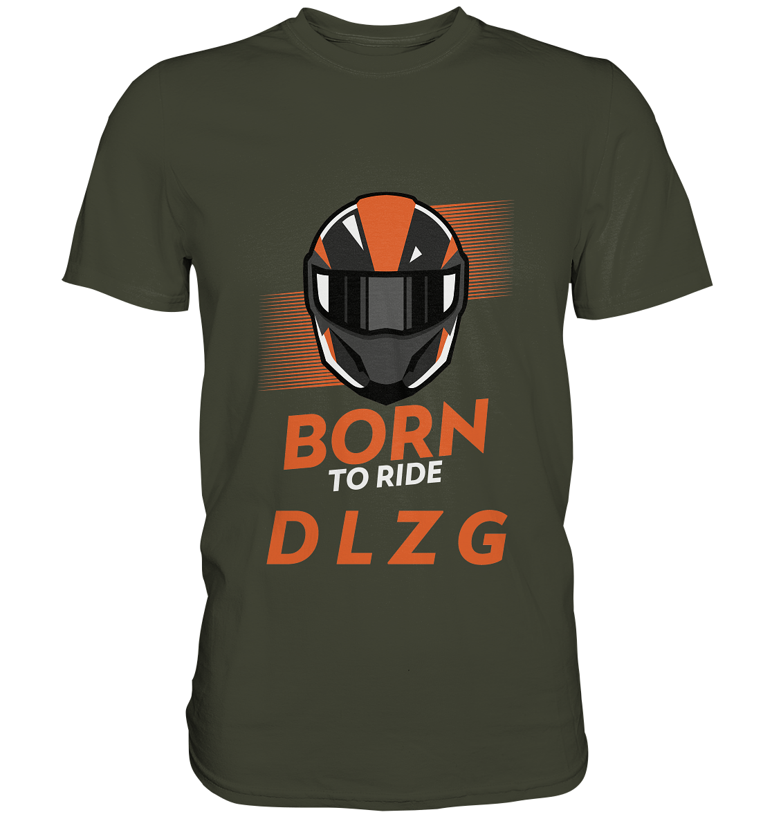 DLzG "Born to Ride" Fun Motiv- Premium Shirt