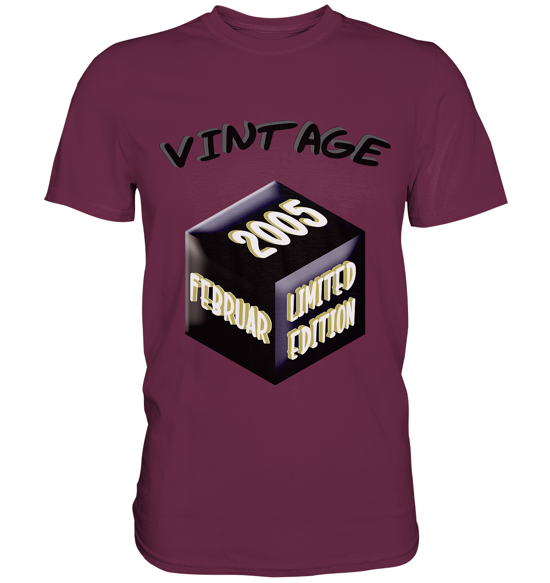 Vintage 2005 FEB Limited Edition, Geschenk zum 18 - Premium Shirt