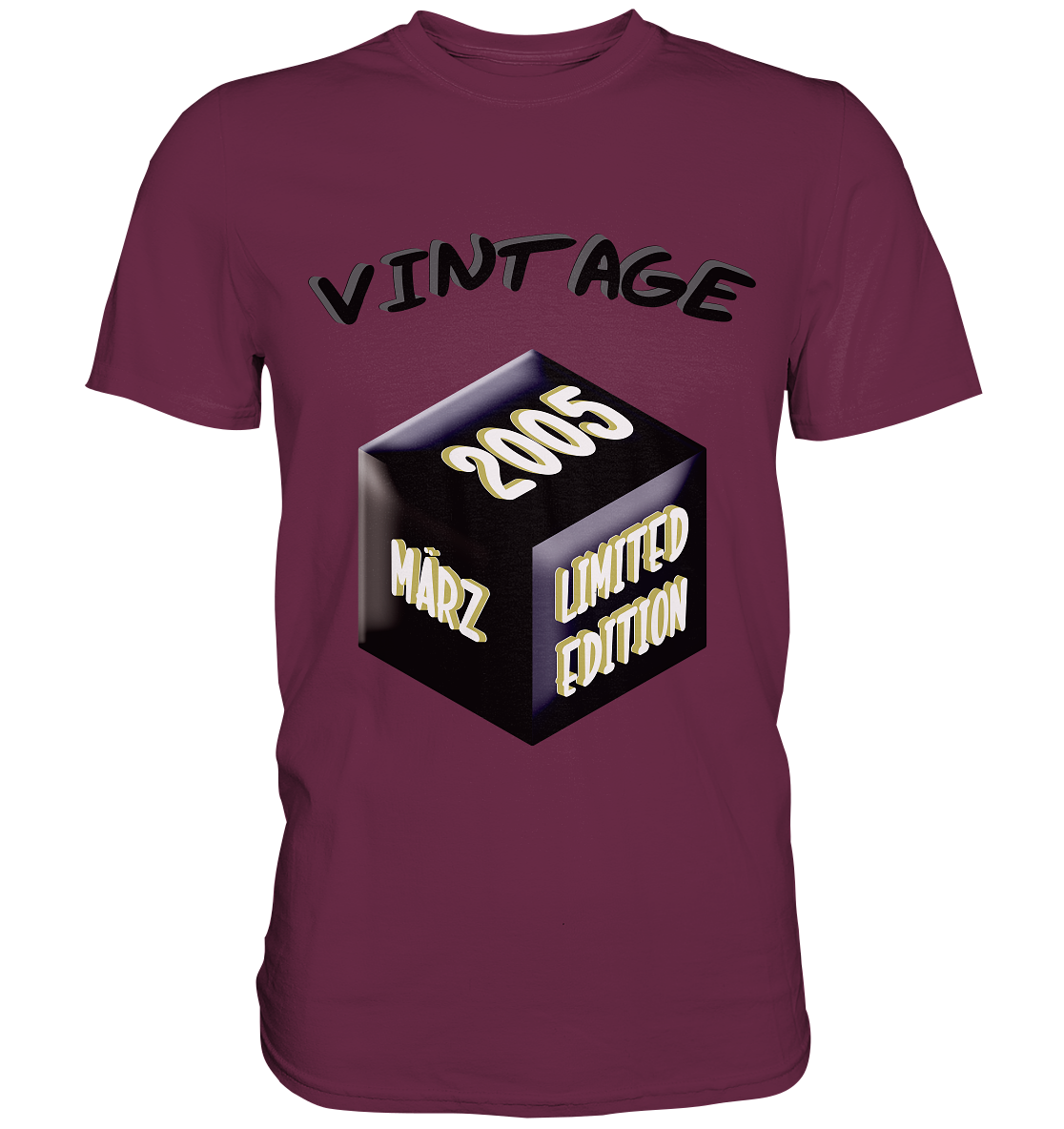 Vintage 2005 MÄRZ Limited Edition, Geschenk zum 18  - Premium Shirt