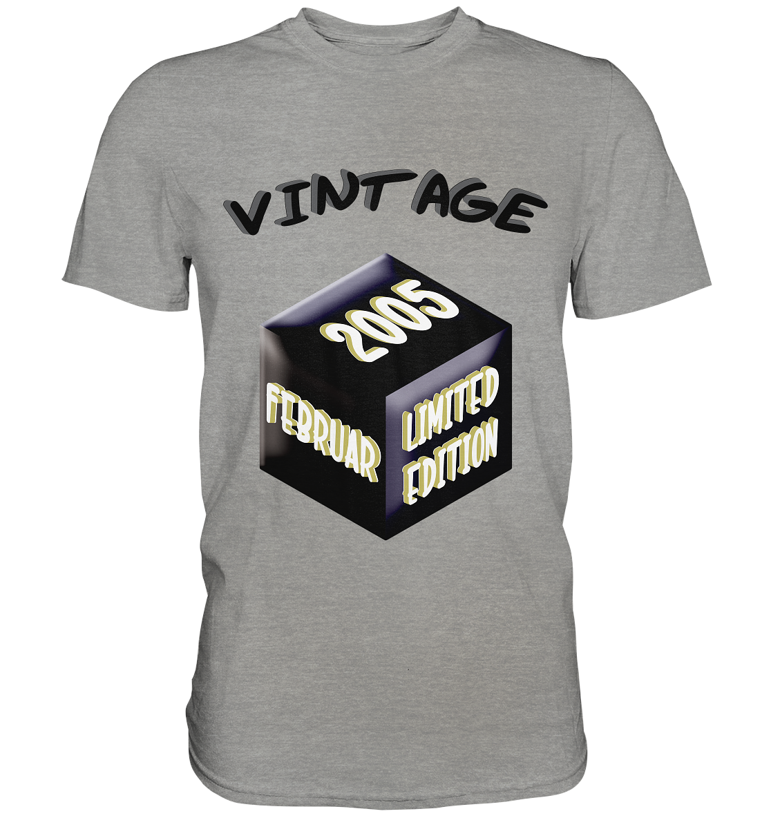 Vintage 2005 FEB Limited Edition, Geschenk zum 18 - Premium Shirt