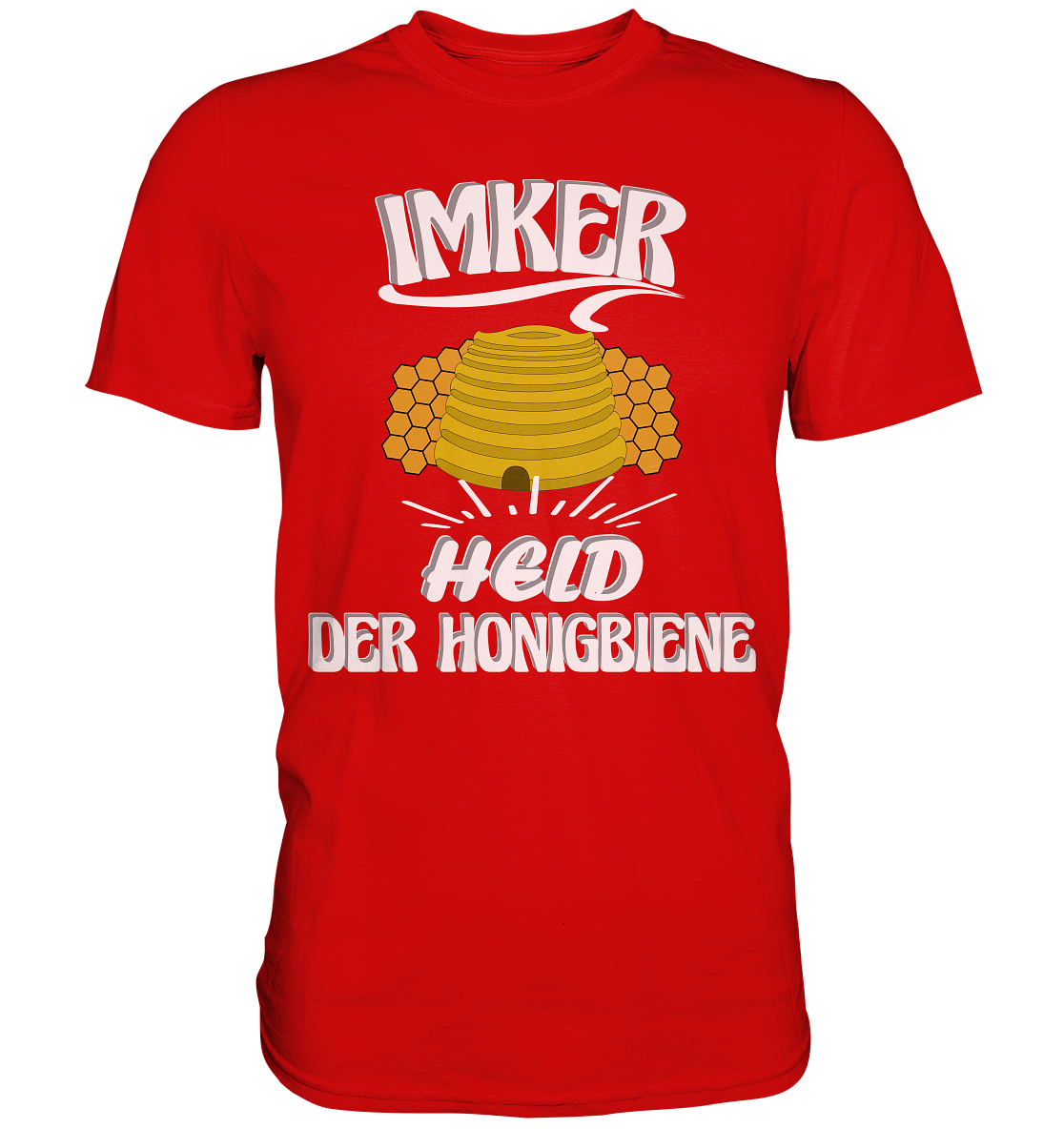 Imker, Bienen, Honig - Eine Magie, Imkerei, Wunder der Natur - Premium Shirt