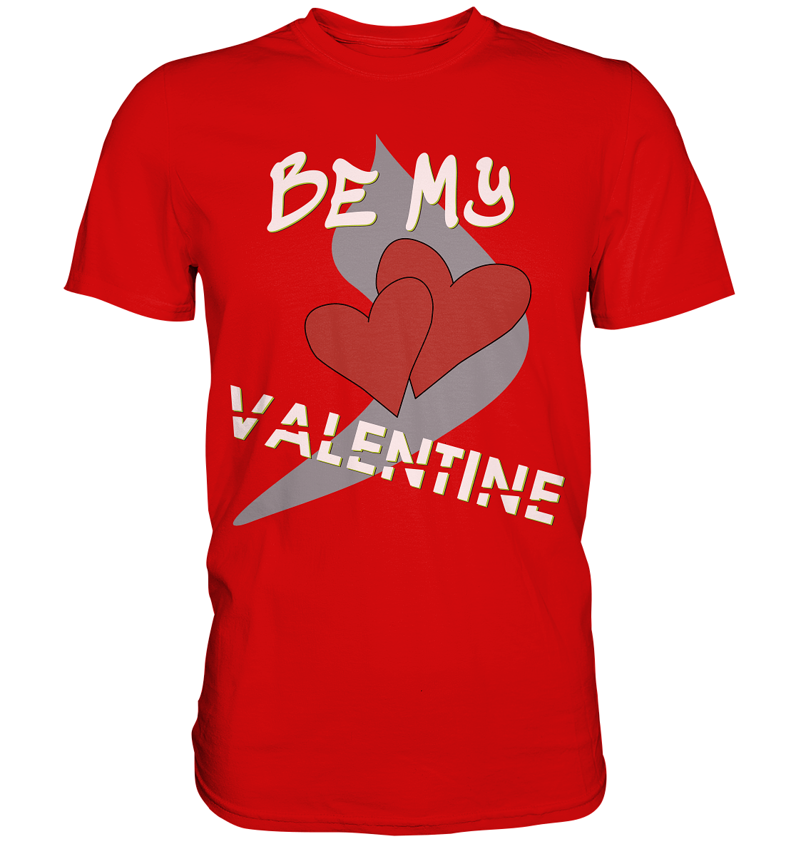 valentinstag geschenk, T-Shirt be my valentine