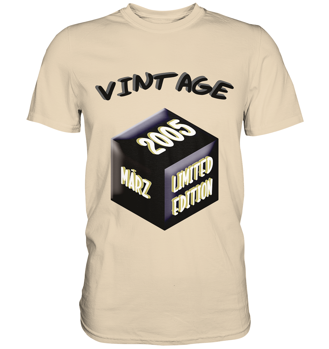 Vintage 2005 MÄRZ Limited Edition, Geschenk zum 18  - Premium Shirt