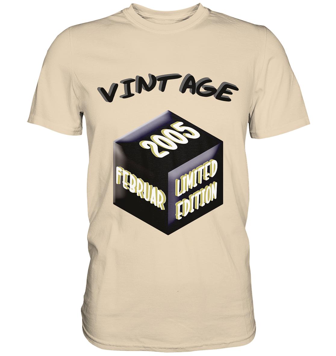 Vintage 2005 FEB Limited Edition, Geschenk zum 18 - Premium Shirt