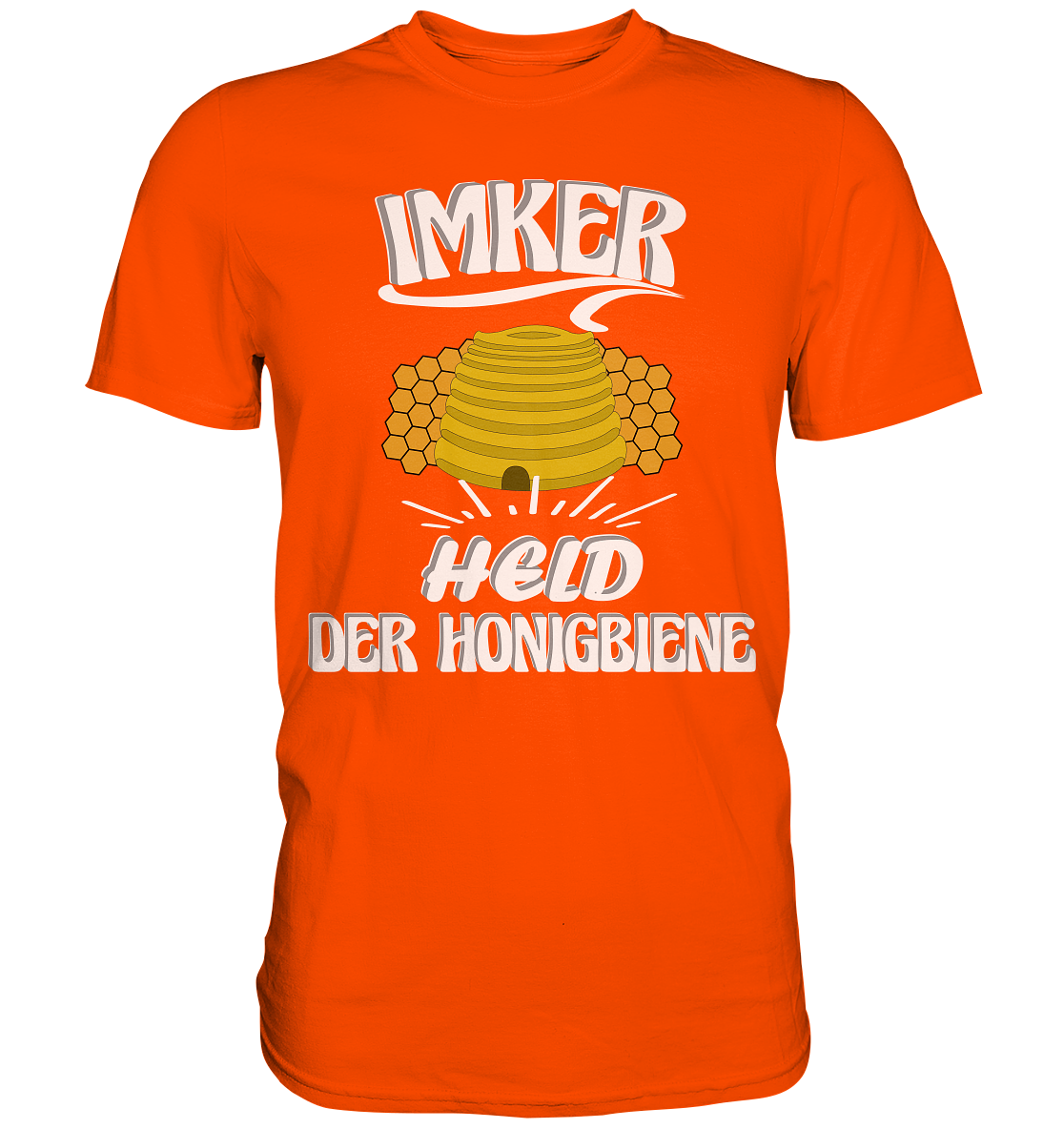 Imker, Bienen, Honig - Eine Magie, Imkerei, Wunder der Natur - Premium Shirt