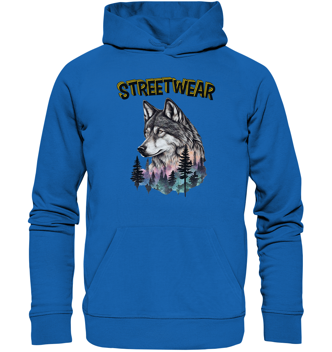 Streetwear Wildlife Design - Premium Unisex Hoodie