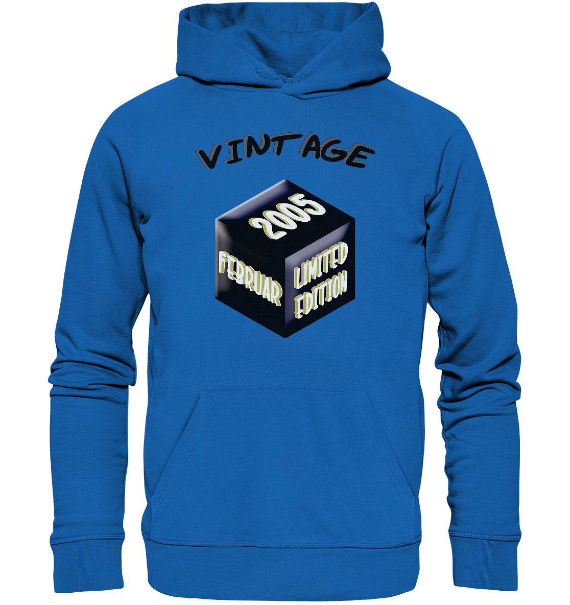 Vintage 2005 FEB Limited Edition, Geschenk zum 18 - Premium Unisex Hoodie