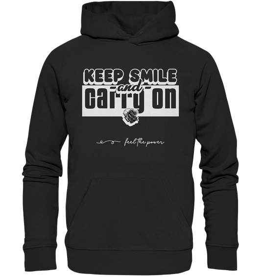 "Keep Smile"  - Premium Unisex Hoodie