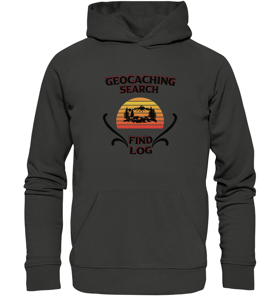 Geocaching, Suchen, Finden und Log, Geocaches - Premium Unisex Hoodie