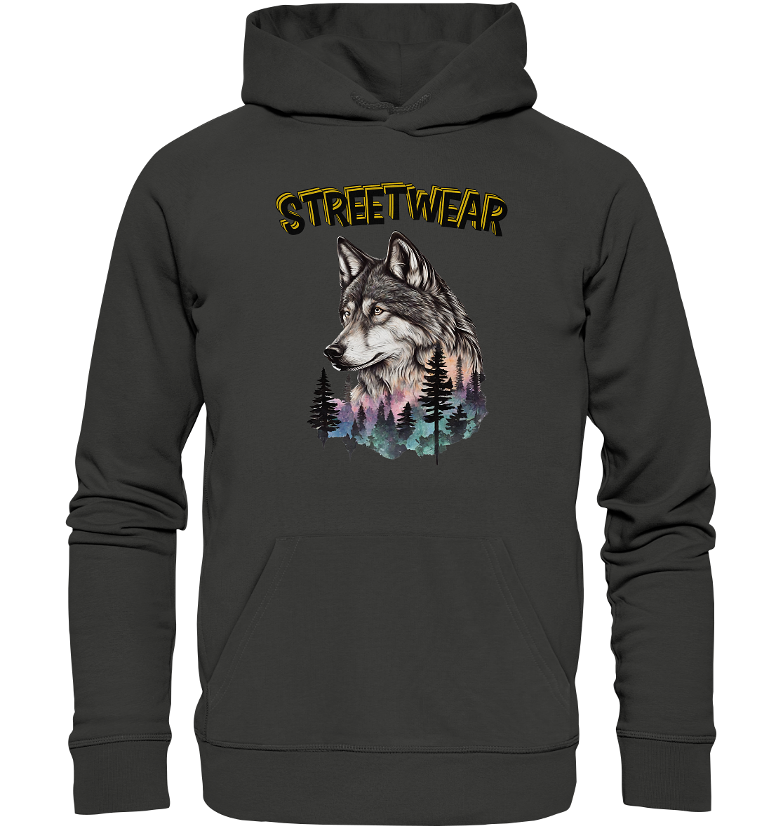 Streetwear Wildlife Design - Premium Unisex Hoodie