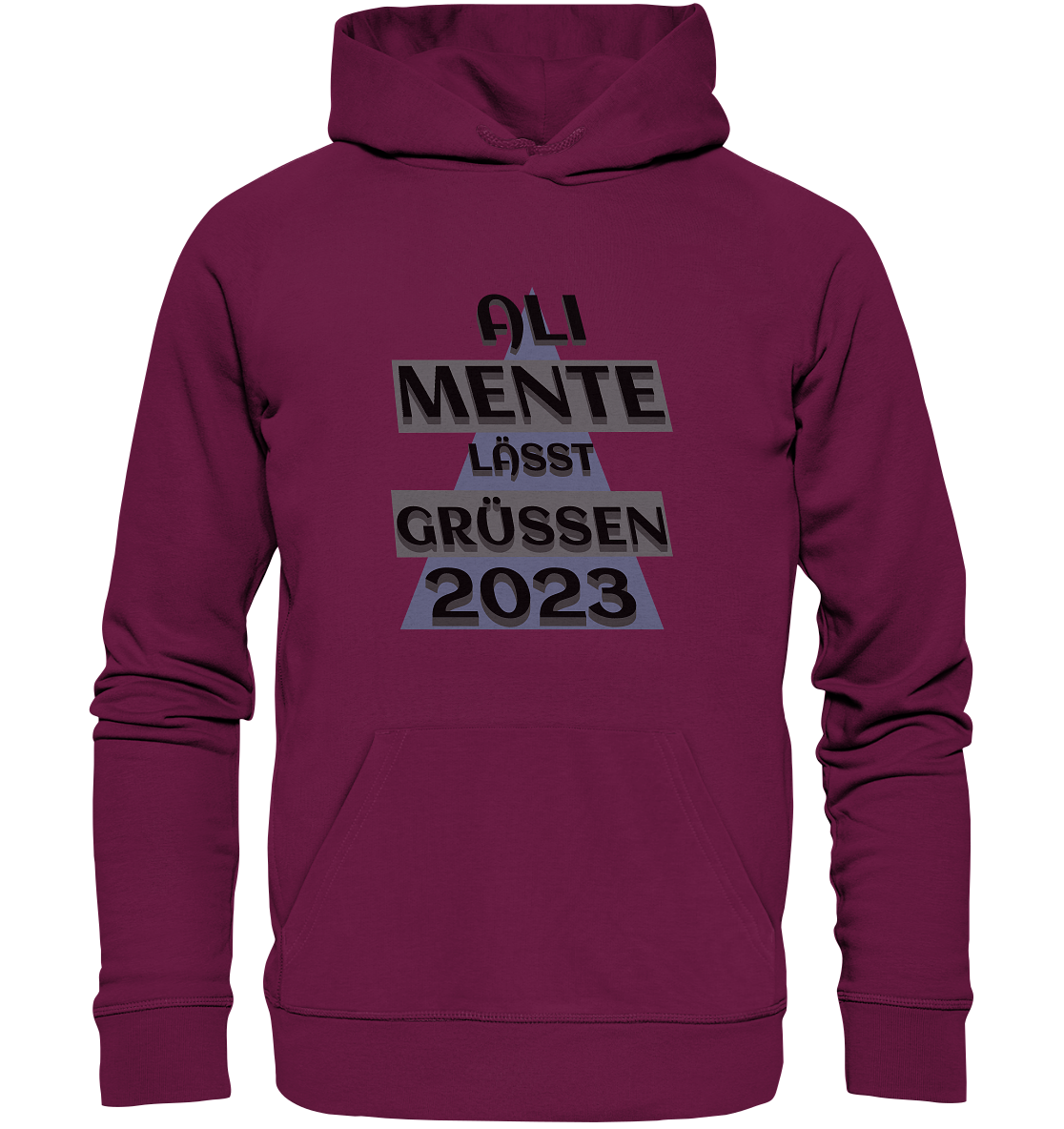 Hoodie- AliMente- coole Basic für jeden Look- Streetwear Unisex Hoodie