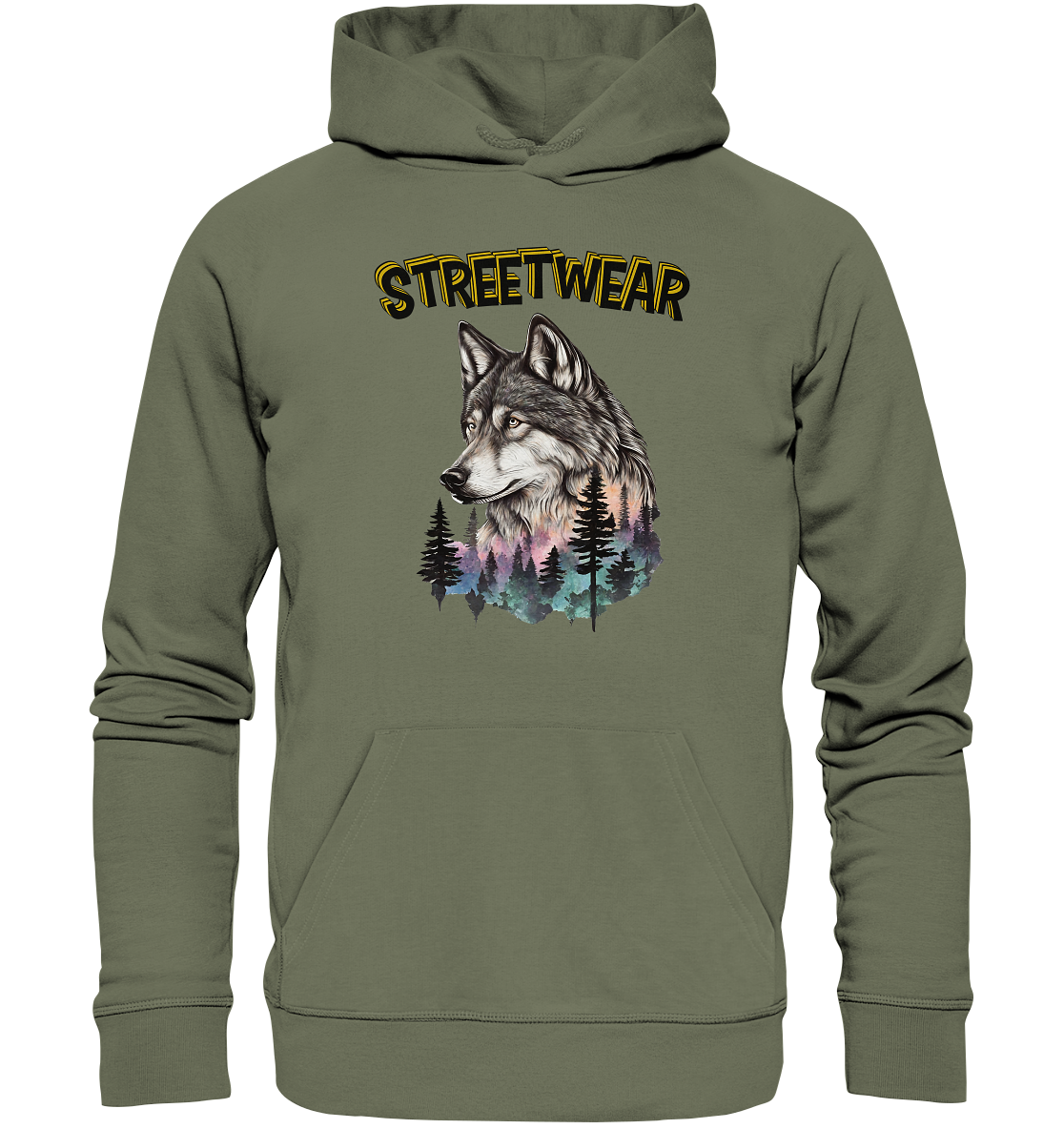 Streetwear Wildlife Design - Premium Unisex Hoodie