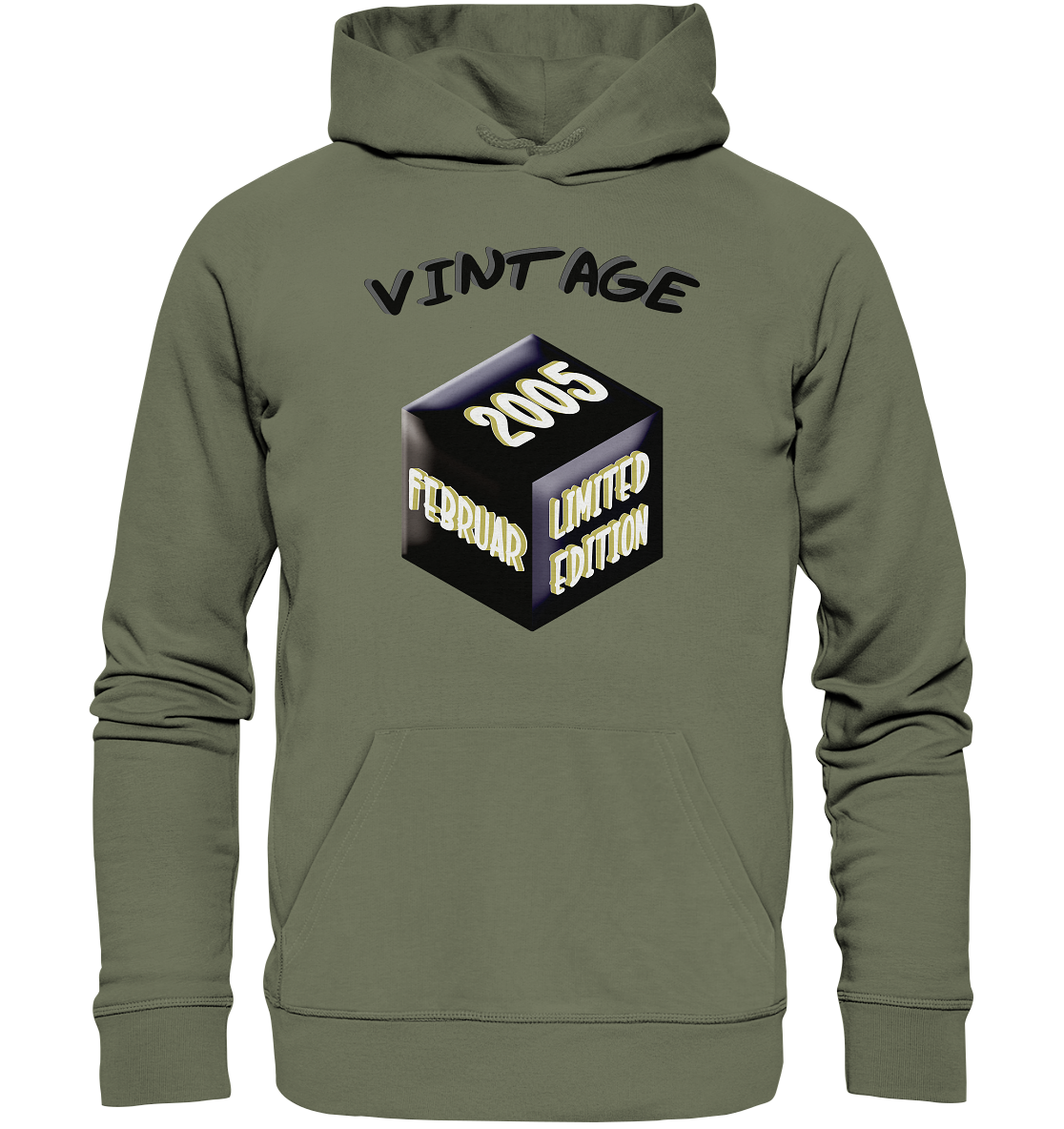 Vintage 2005 FEB Limited Edition, Geschenk zum 18 - Premium Unisex Hoodie