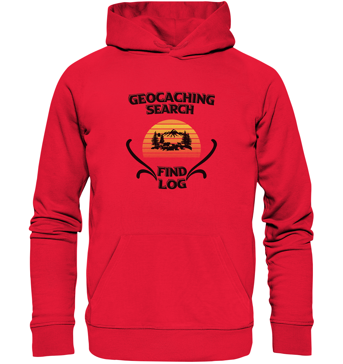 Geocaching, Suchen, Finden und Log, Geocaches - Premium Unisex Hoodie