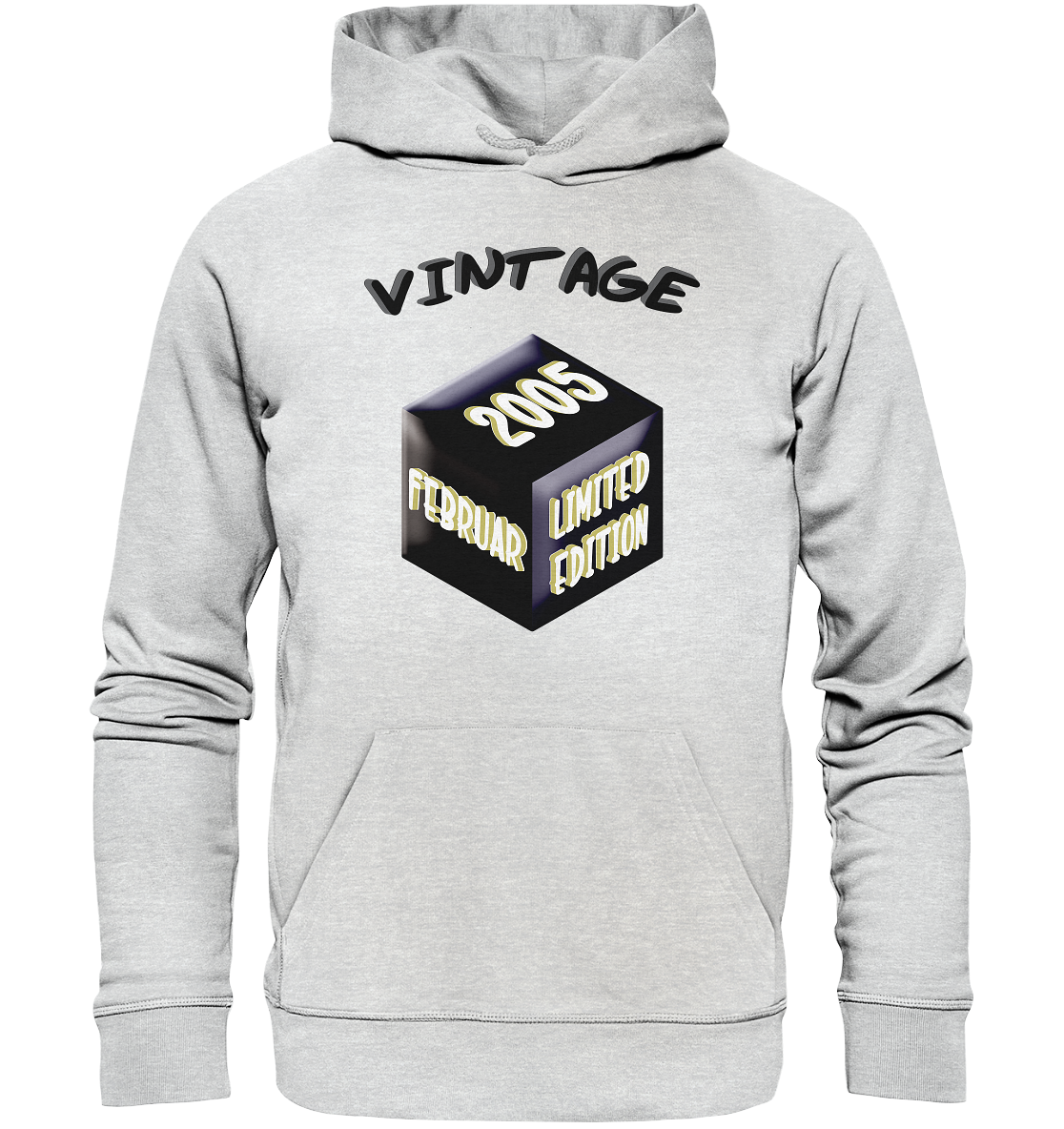 Vintage 2005 FEB Limited Edition, Geschenk zum 18 - Premium Unisex Hoodie