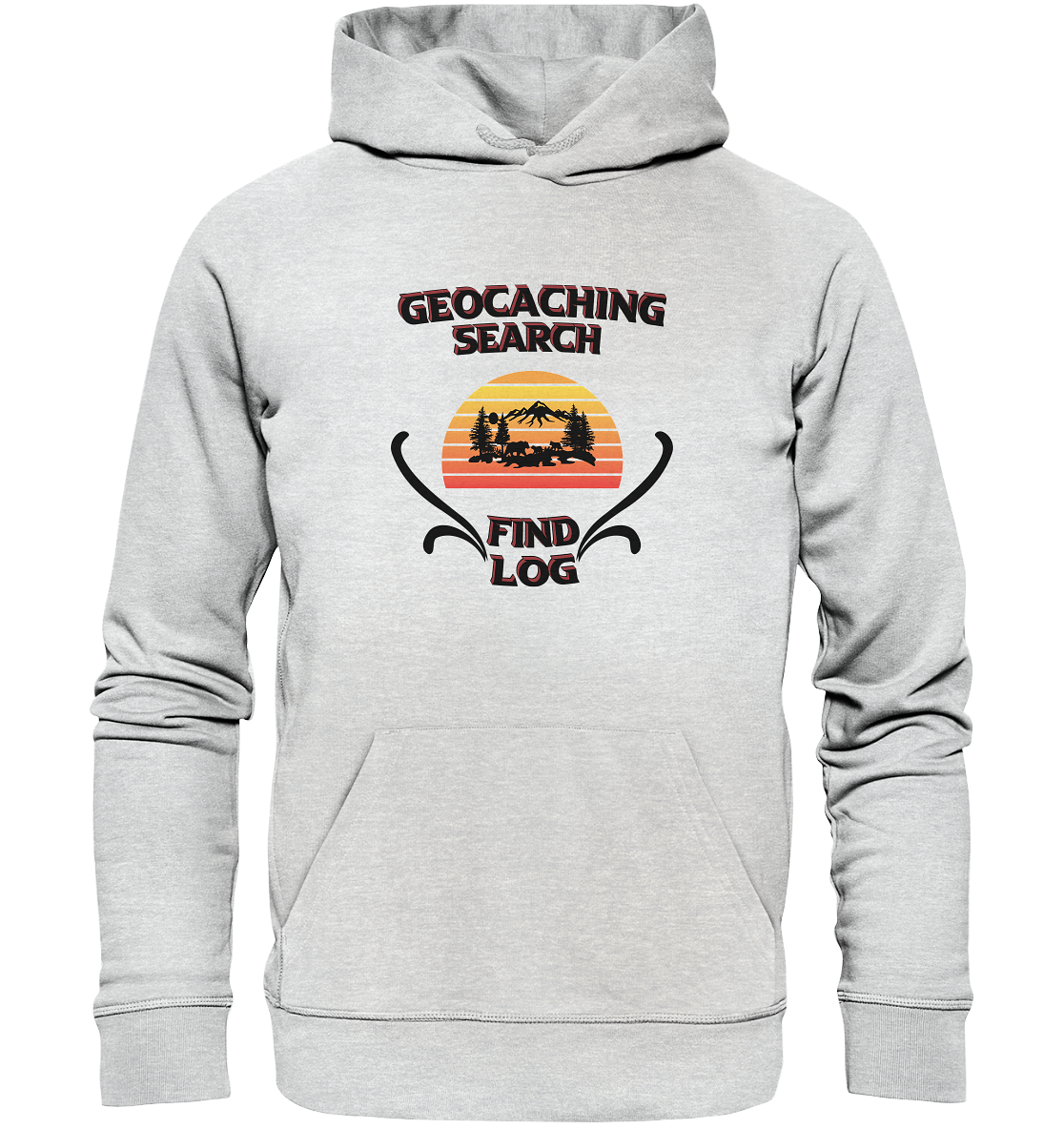 Geocaching, Suchen, Finden und Log, Geocaches - Premium Unisex Hoodie