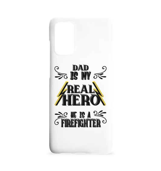 My Real Hero, Firefighter Dad - Samsung S20+ Handyhülle