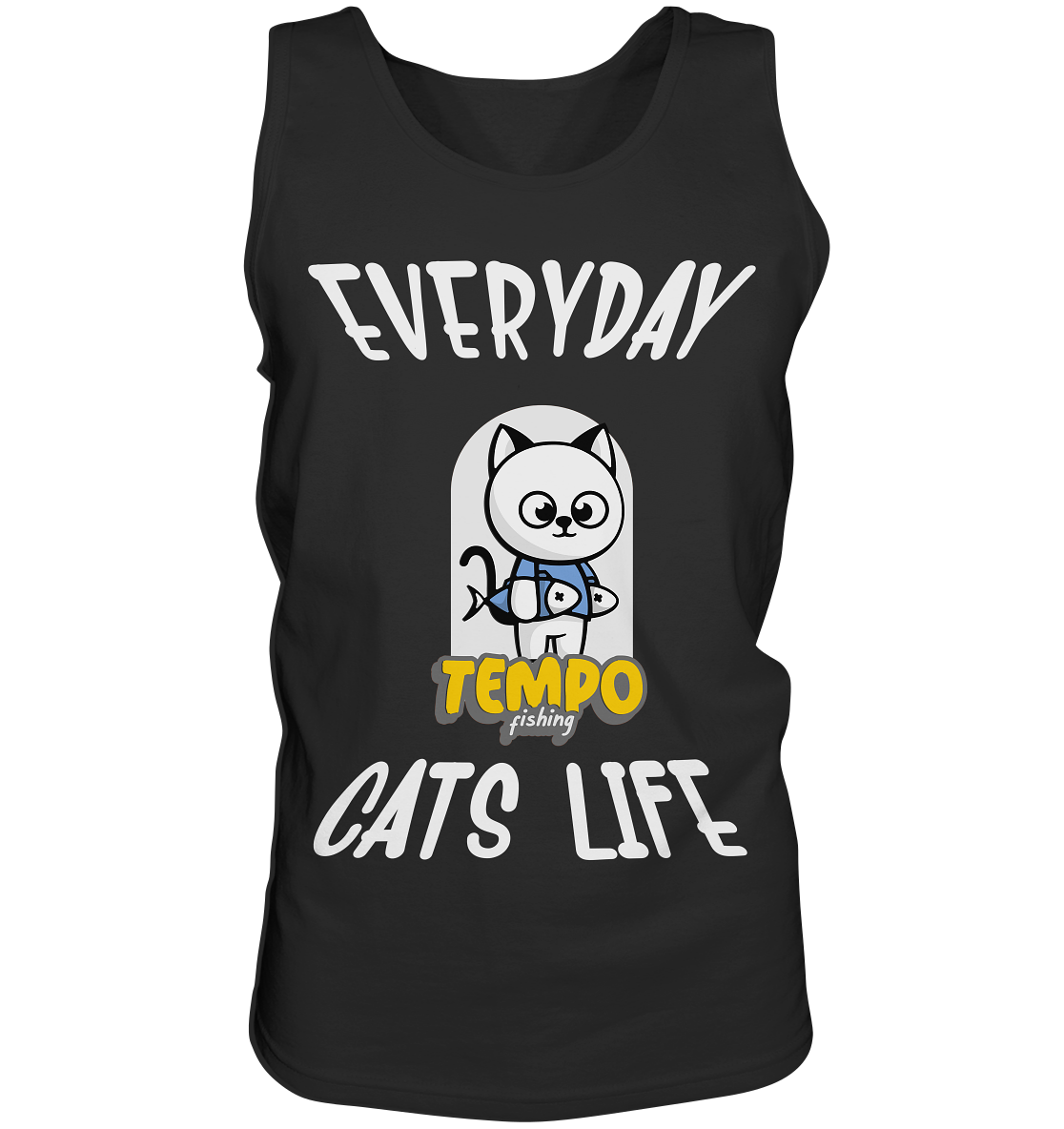 Katzenleben- Everyday Cats Life, Katzenliebhaber, Tierfreund - Tank-Top