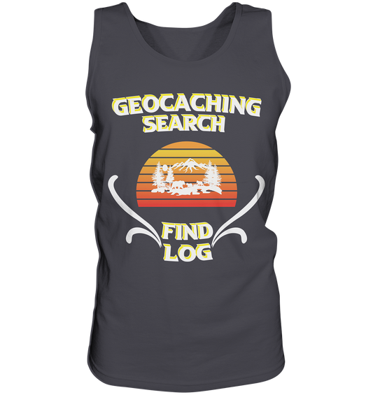 Geocaching, Suchen, Finden und Log, Geocache - Tank-Top