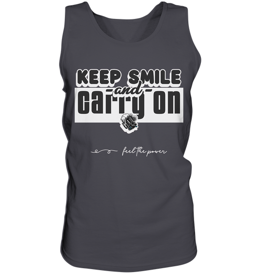 "Keep Smile"  - Tank-Top