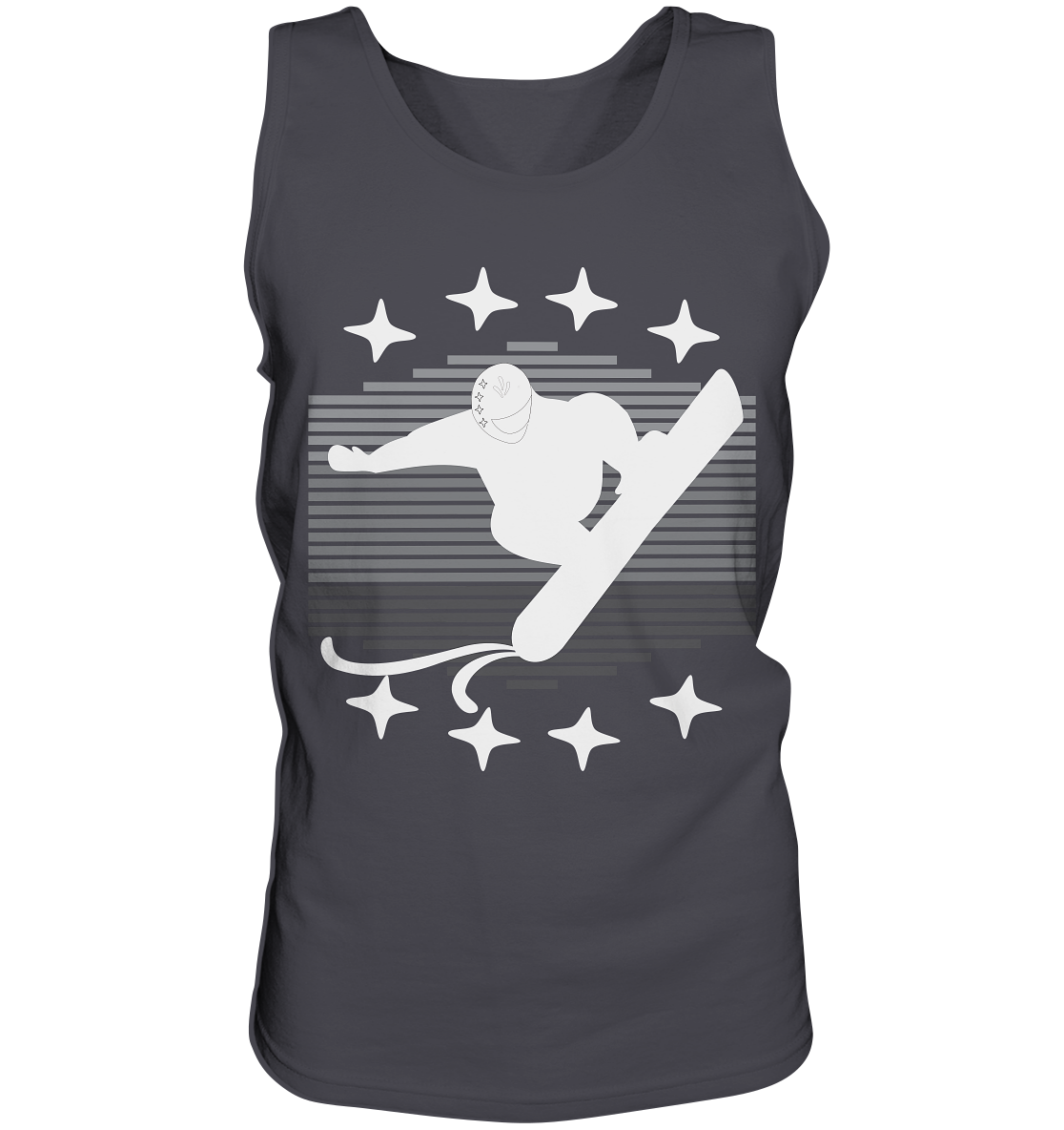 Snowboarder, Apres- Ski, Party danach, Piste - Tank-Top