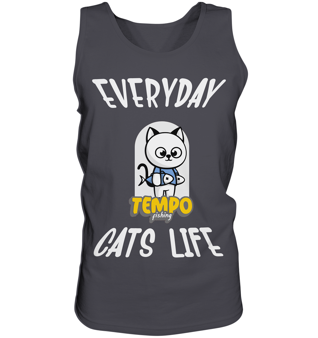 Katzenleben- Everyday Cats Life, Katzenliebhaber, Tierfreund - Tank-Top