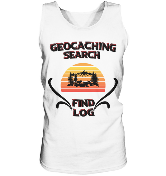 Geocaching, Suchen, Finden und Log, Geocaches - Tank-Top