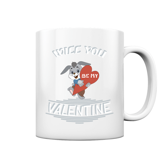 Valentine, Valentinstag am 14. Februar, Geschenkideen - Tasse glossy