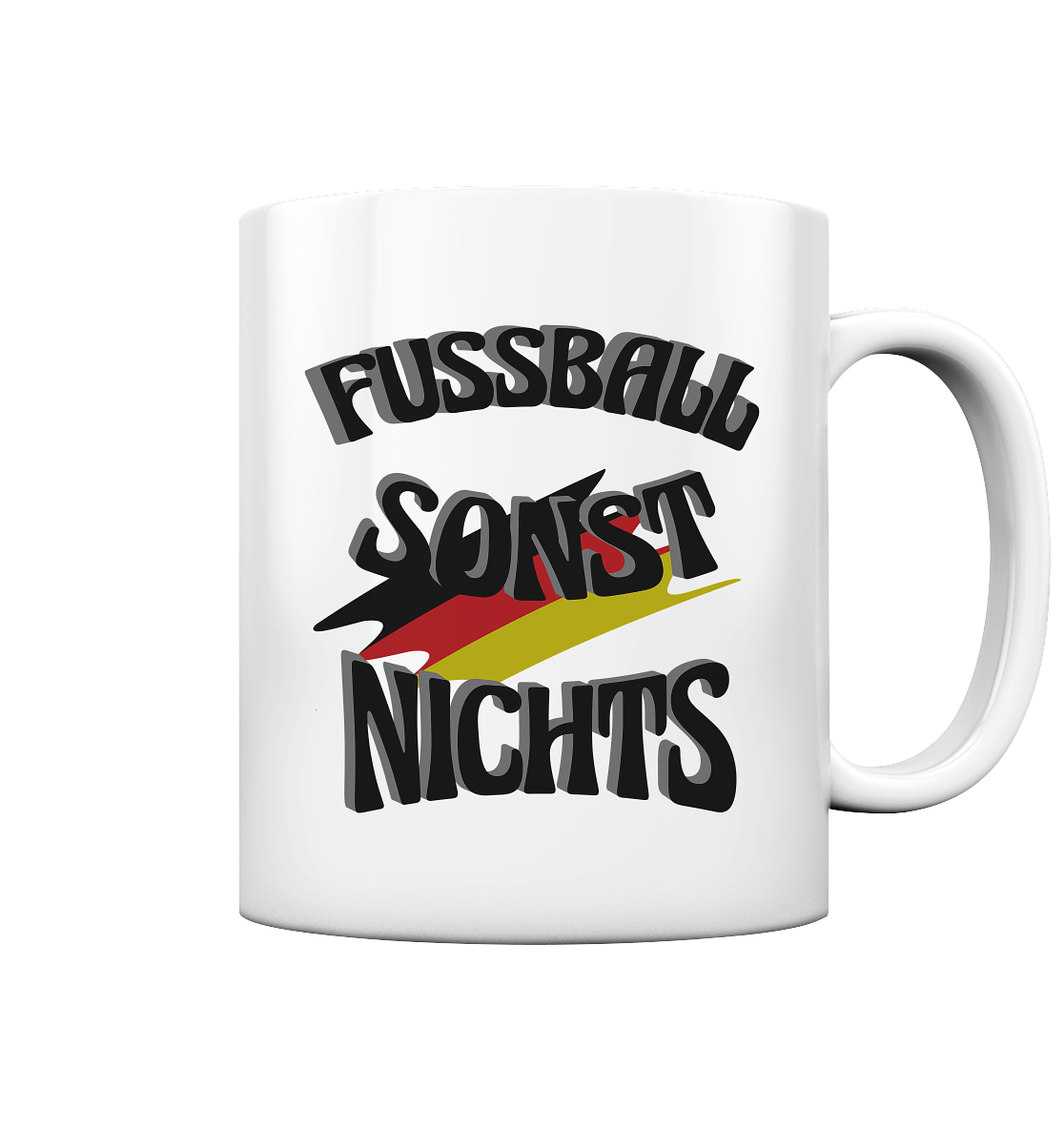 Fussball sonst nichts, Fanclub, Fussballvereine - Tasse glossy