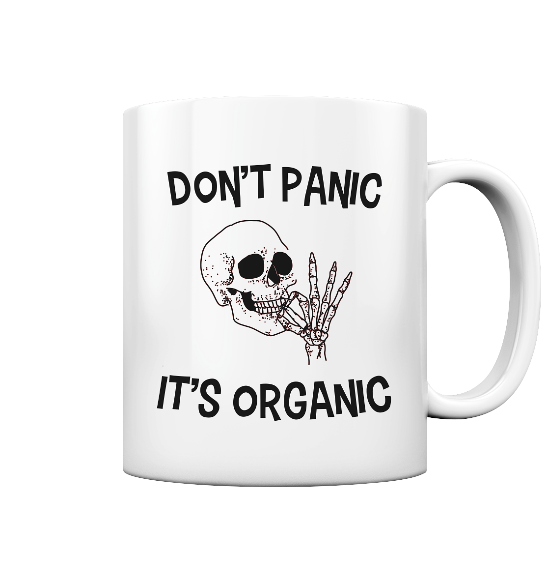 DON'T PANIC IT'S ORGANIC- Streetwear, casual style Hoodies & Co - Tasse glossy