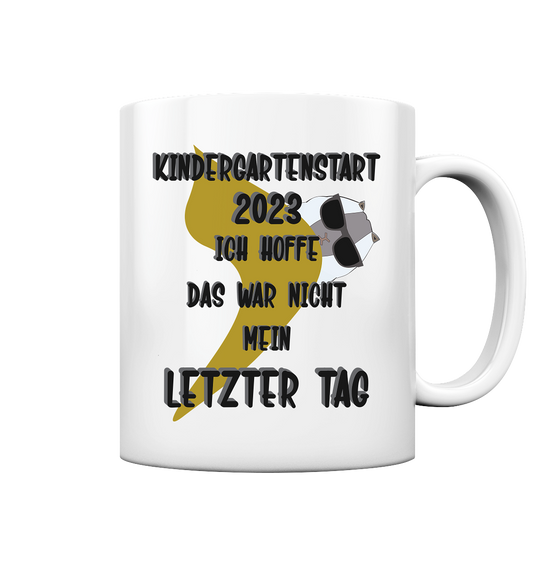 Kindergartenstart 2023, Kiga, Kindergarten  - Tasse glossy