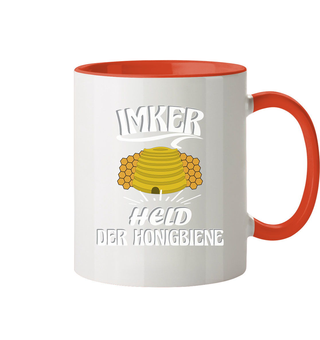 Imker, Bienen, Honig - Eine Magie, Imkerei, Wunder der Natur - Tasse zweifarbig