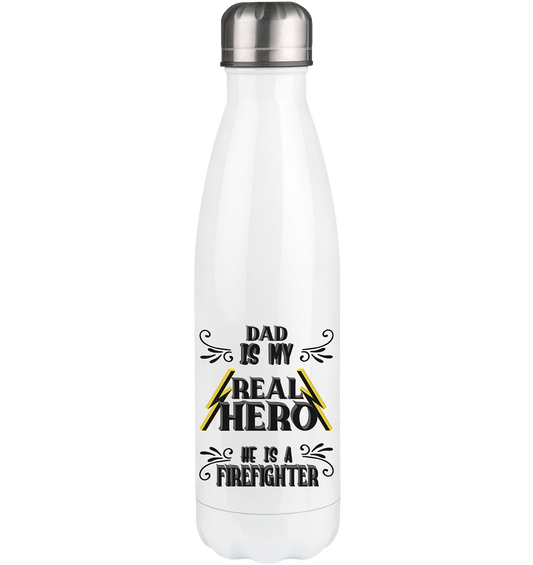 My Real Hero, Firefighter Dad - Thermoflasche 500ml